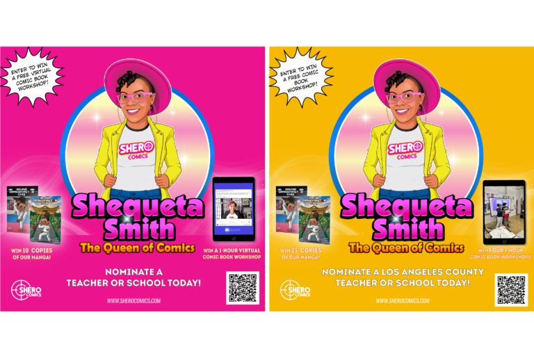 WIN A FREE AUTHOR VISIT & COMIC BOOK WORKSHOP FROM SHERO COMICS